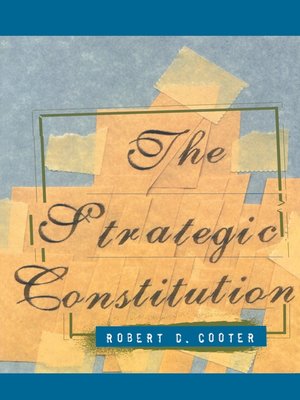 cover image of The Strategic Constitution